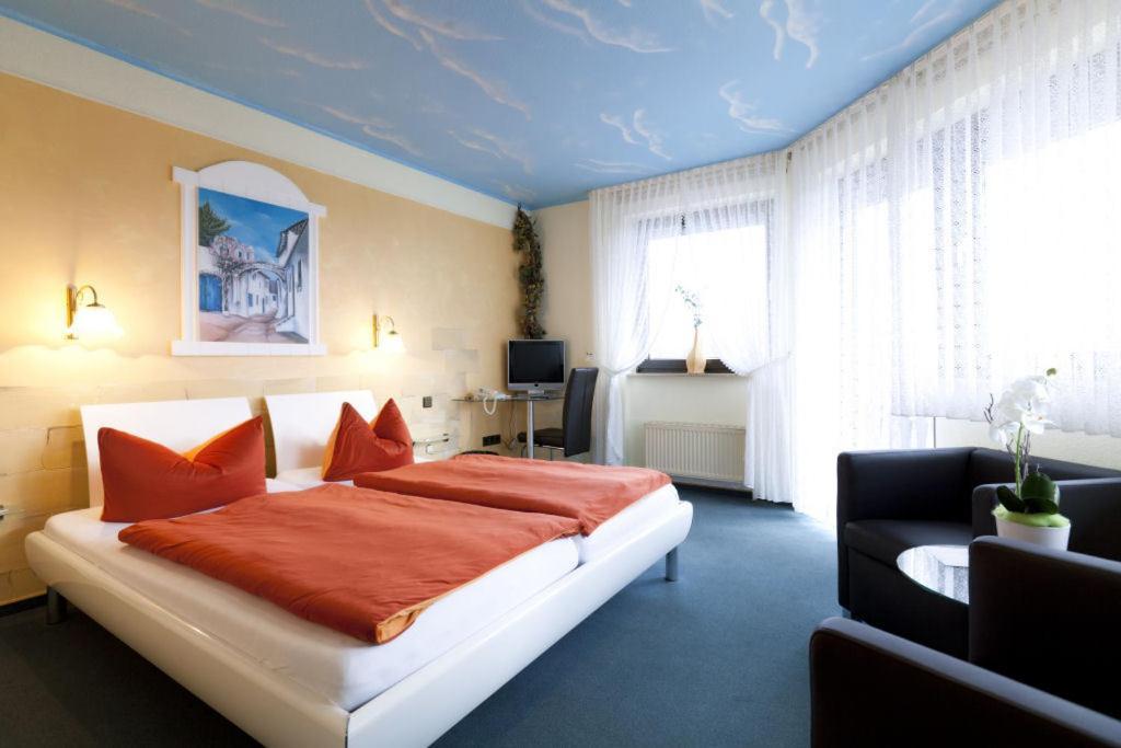 Themen Hotel Terrassen Cafe Bad Münder am Deister Buitenkant foto