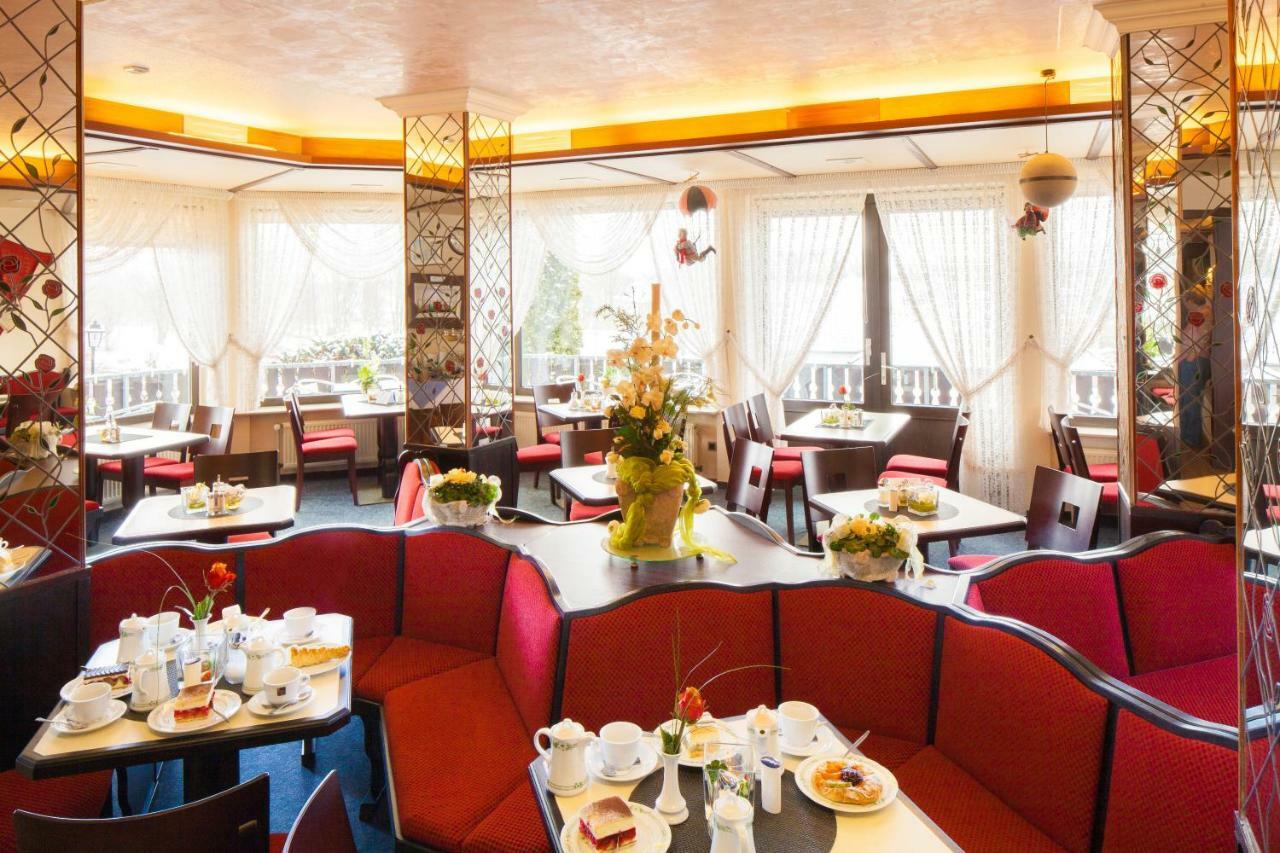 Themen Hotel Terrassen Cafe Bad Münder am Deister Buitenkant foto